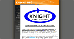 Desktop Screenshot of knight-mfg.com